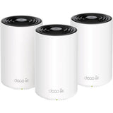 TP-Link - Deco XE75 Pro AXE5400 Tri-Band Wi-Fi 6E Whole Home Mesh System (3-Pack) - White (New)