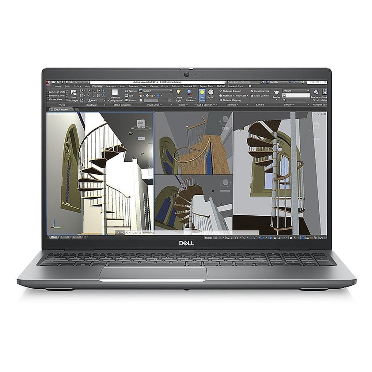 Dell Precision 3580 15.6" 32GB 256GB SSD Core™ i5-1335U 1.3GHz WIN11P, Silver (Refurbished - Fair)