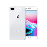 Apple iPhone 8 Plus 64GB 5.5" 4G LTE AT&T, Silver (Refurbished - Excellent)