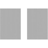 Sonos - Architectural 6-1/2" Passive 2-Way In-Wall Speakers (Pair) - White (New, Open Box)