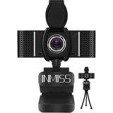 INMISS B083SK57R3 2MP 1080P Webcam, Black (New)