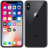 Apple iPhone X 256GB - 4G LTE, Unlocked, Space Gray (Refurbished - Excellent)