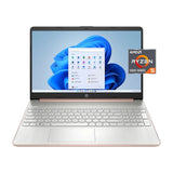 HP 15-EF2723OD 15.6" 16GB 256GB SSD AMD Ryzen™ 5 5500U 2.1GHz WIN11H, Pale Rose Gold (Refurbished - Fair)
