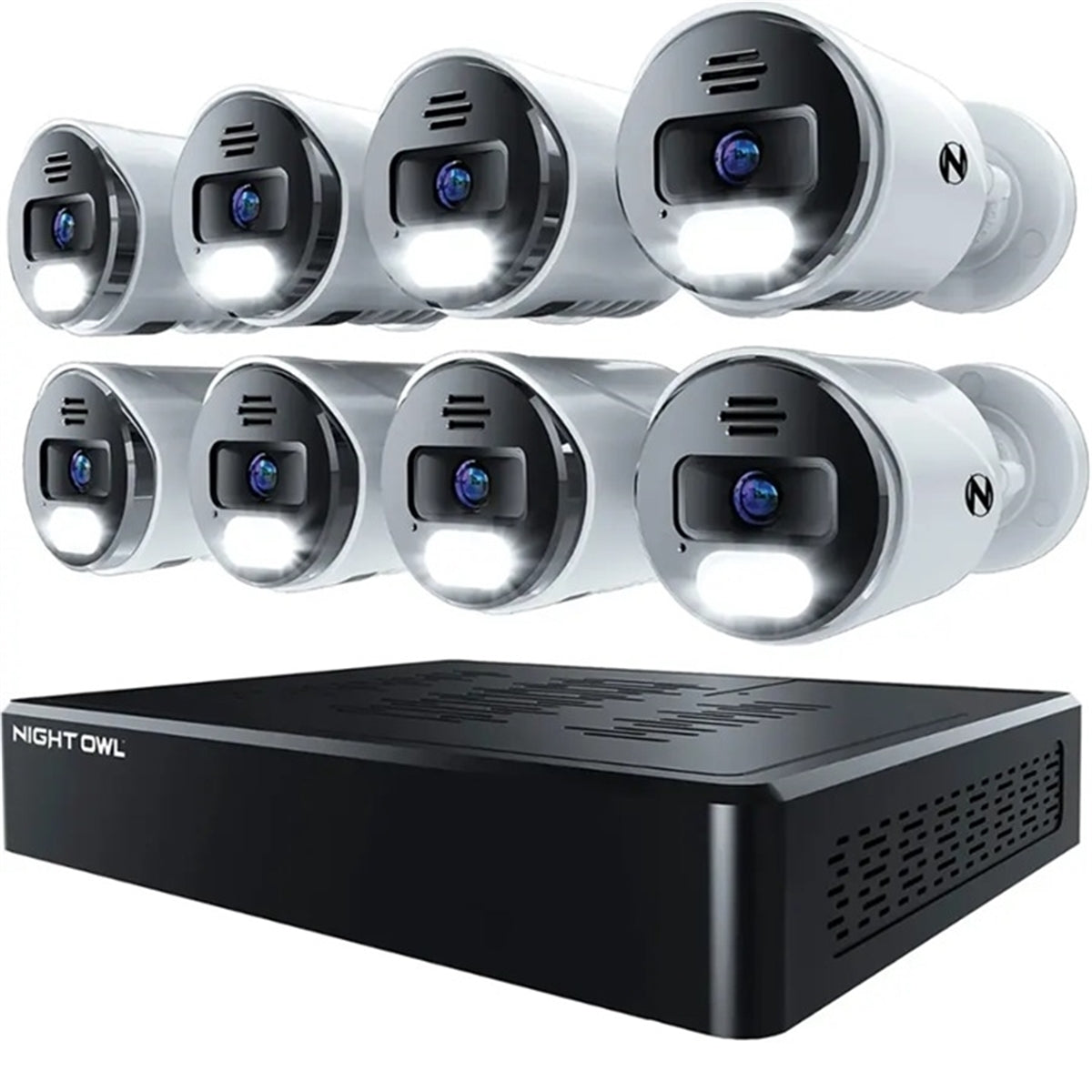 Night Owl Night Owl 4K NVR Security Series N/A Indoor/outdoor Wired Security Camera, Black (New)