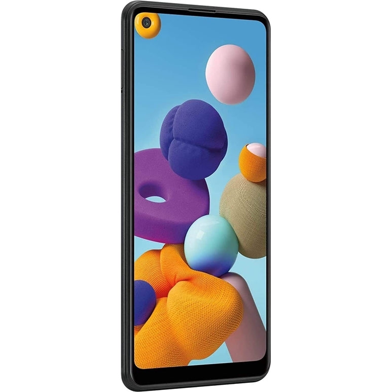 Samsung Galaxy A21 32GB 6.5" 4G LTE Spectrum Only, Black (Refurbished - Fair)