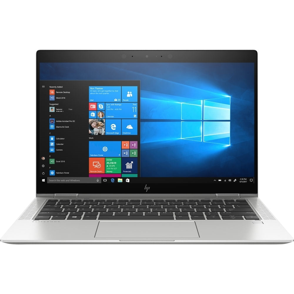 HP EliteBook X360 1030 G4 13.3" Touch 16GB 256GB SSD Core™ i7-8665U Win11P, Silver (Refurbished - Fair)