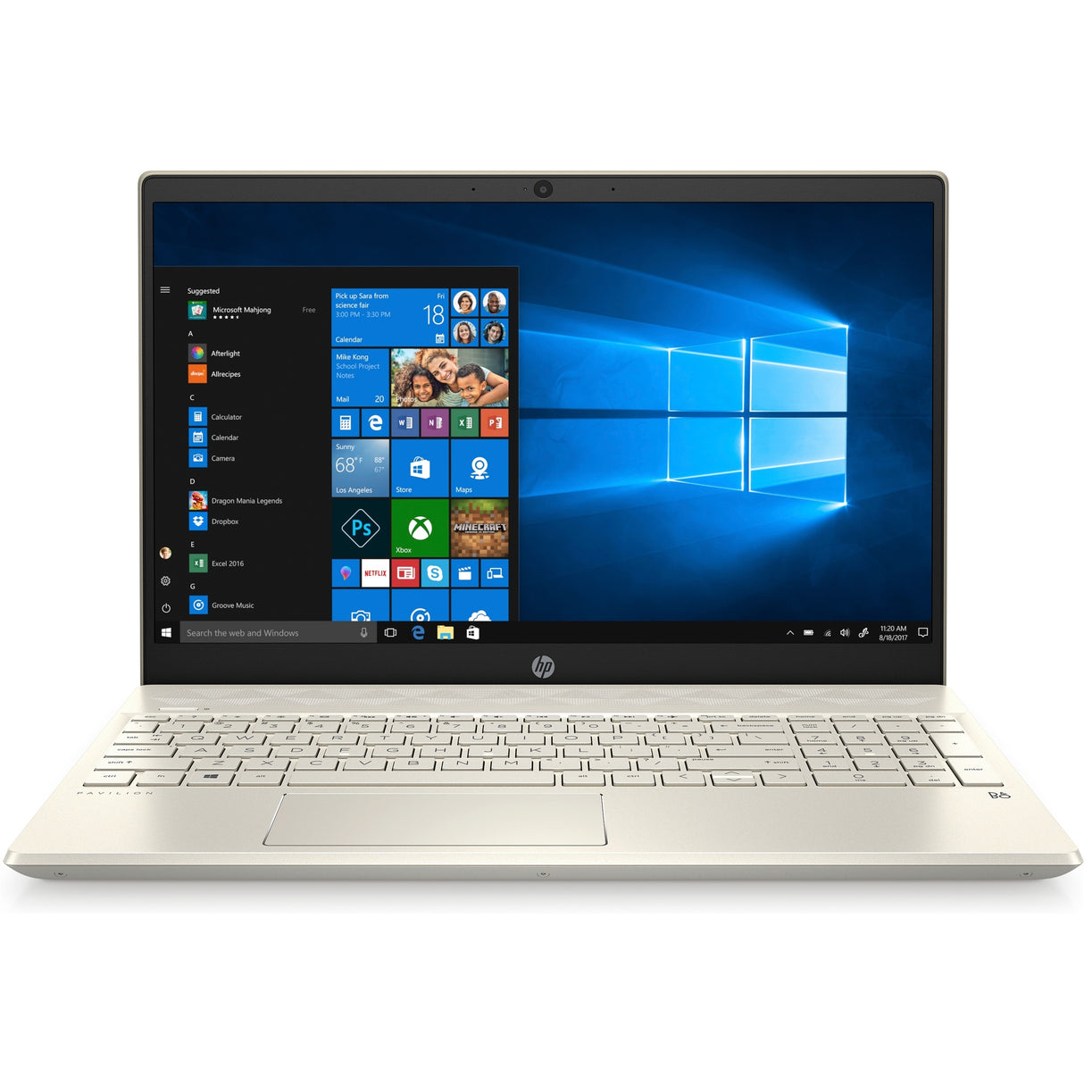 HP Pavilion 15-CW1085NR 15.6" 16GB 256GB SSD AMD Ryzen 5 3500U X4 2.1GHz Win11H, Silver (Refurbished - Fair)