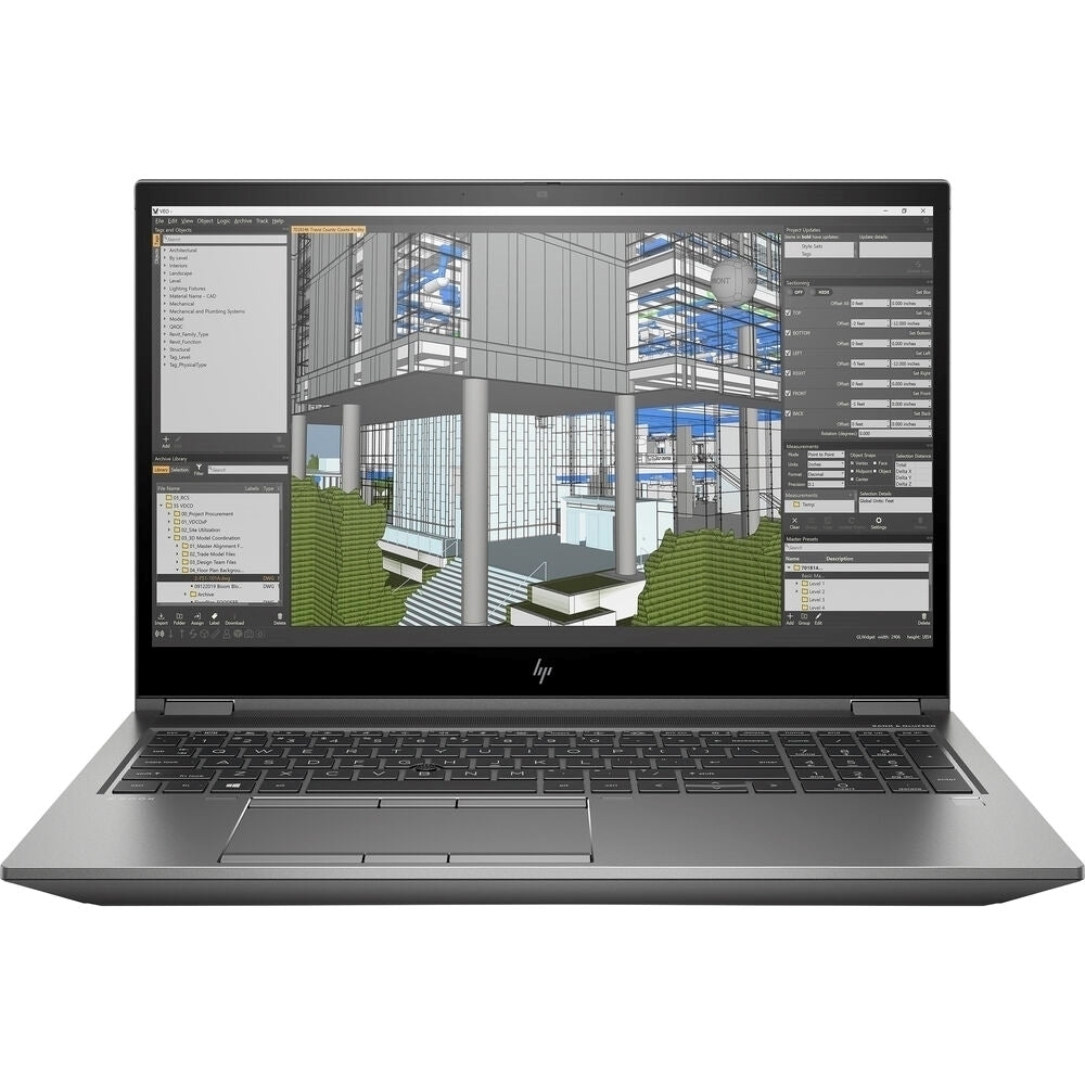 HP ZBook Fury 15 G7 15.6" 16GB 512GB SSD Core™ i7-10850H 2.7GHz WIN11P, Dark Gray (Refurbished - Fair)