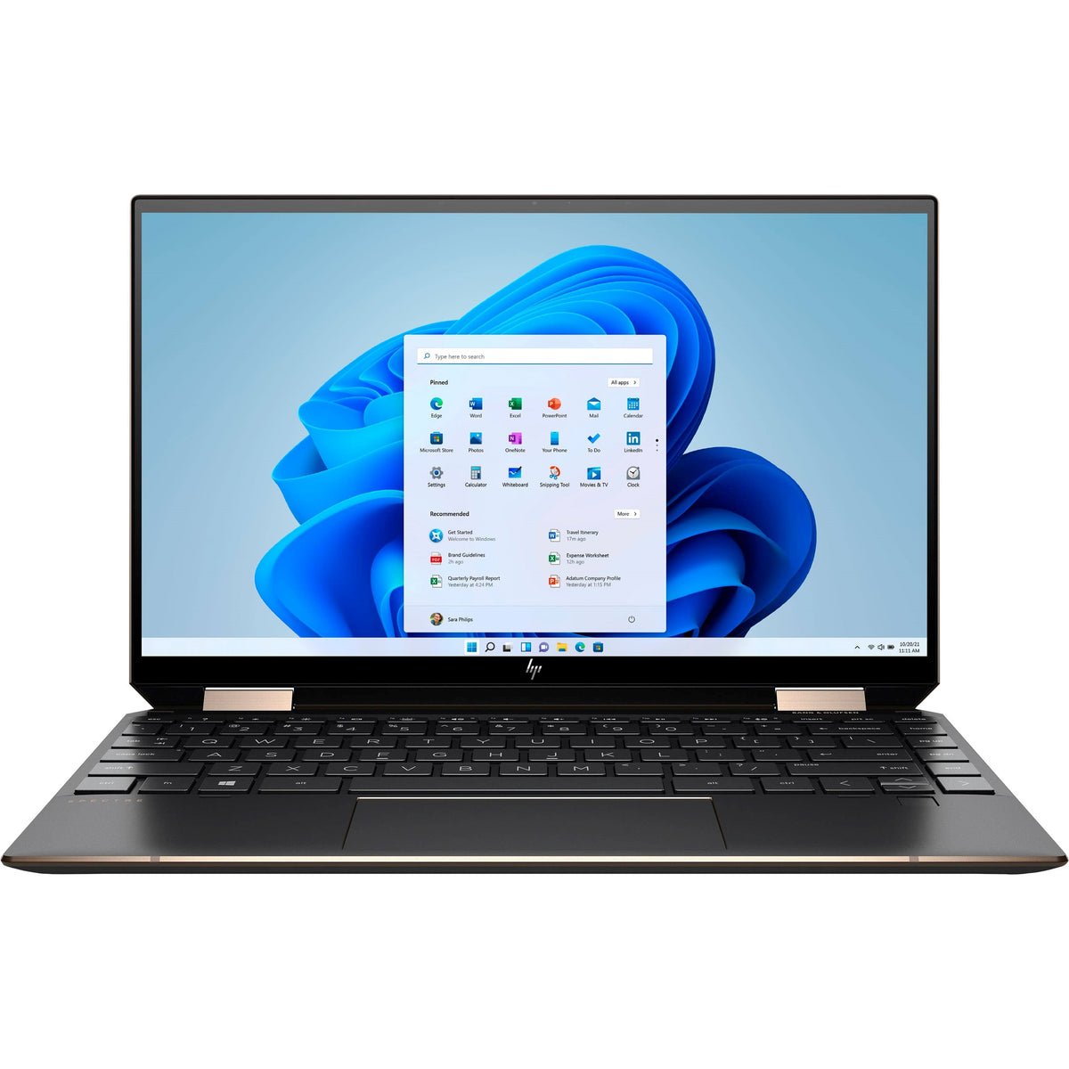HP Spectre x360 13" 13.3" 16GB 512GB SSD Core™ i7-1065G7 1.3GHz WIN11H, Nightfall Black (Refurbished - Very Good)