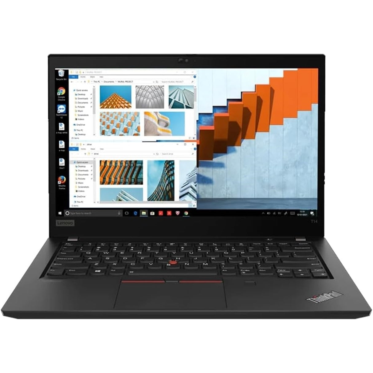 Lenovo ThinkPad T14 Gen 2 14" 16GB 512GB SSD Core™ I7-1185G7 3GHz WIN11P, Black (Refurbished - Very Good)