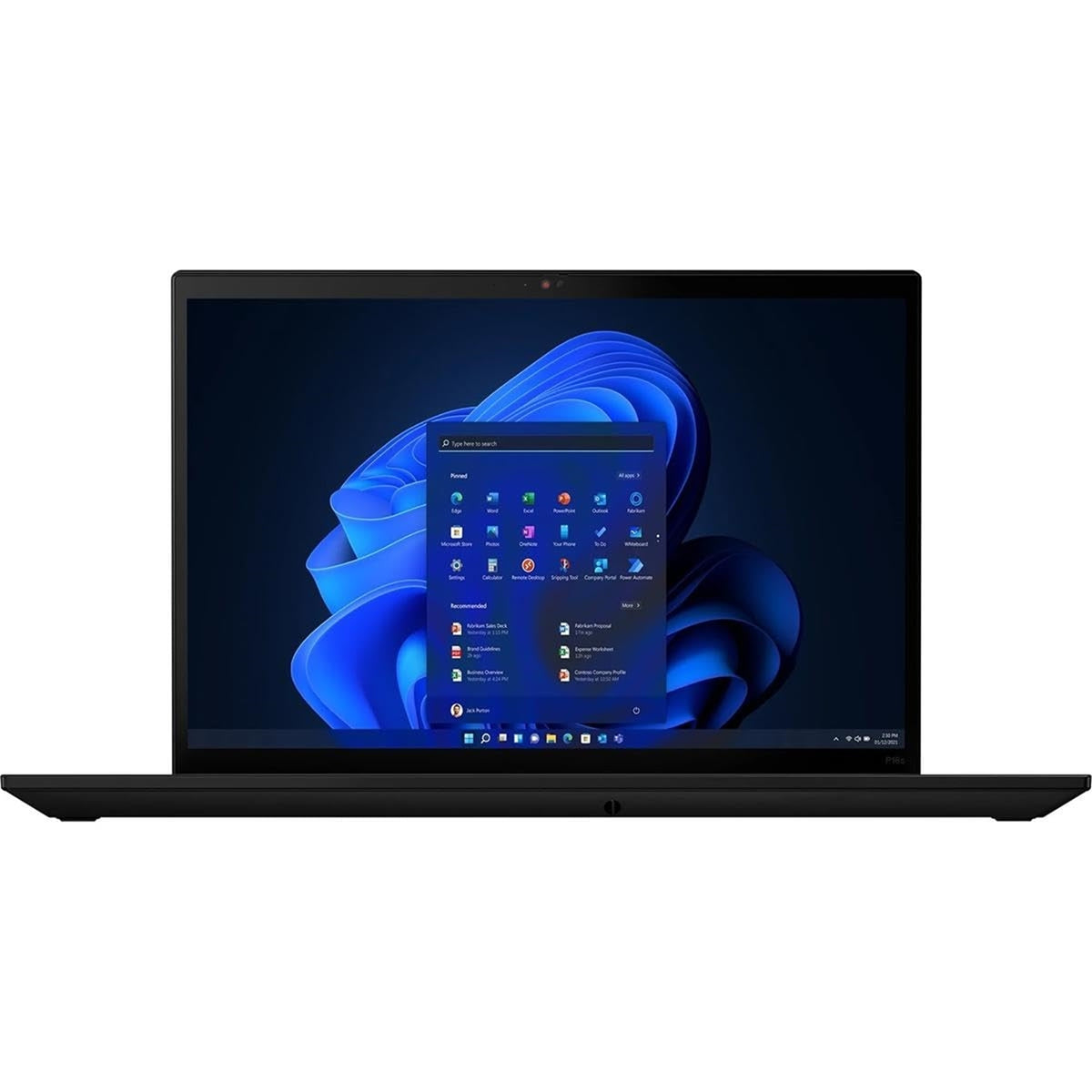 Lenovo ThinkPad P16s Gen 2 16" 16GB 512GB SSD AMD Ryzen™ 7 Pro 7840U 3.3GHz WIN11P, Thunder Black (Refurbished - Excellent)