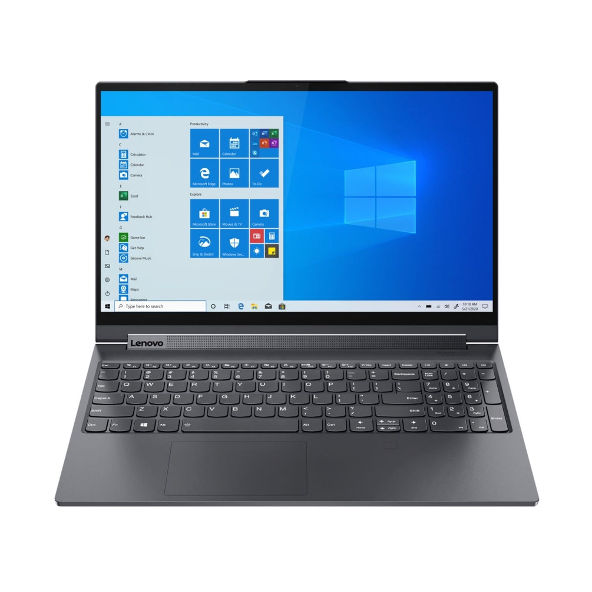 Lenovo Yoga 9 15IMH5 15.6" Touch 16GB 512GB SSD Core™ i7-10750H 2.6GHz WIN11H, Slate Gray (Refurbished - Fair)