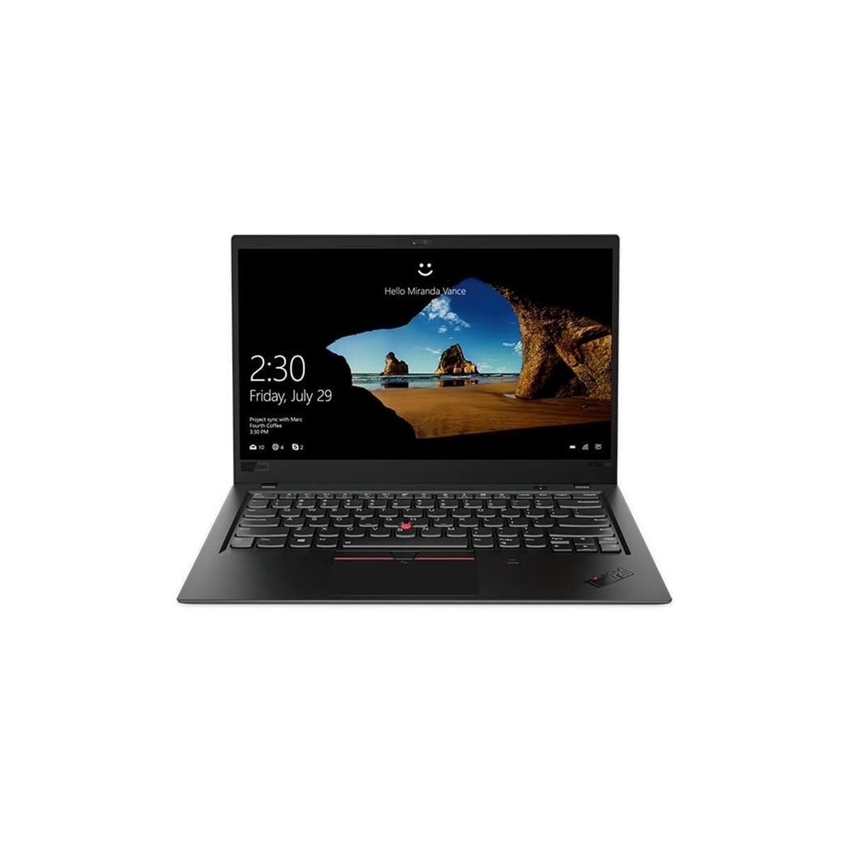 Lenovo Thinkpad X1 Carbon Gen 6 14" 16GB 256GB SSD Core™ i7-8665U 1.9GHz WIN11H, Black (Refurbished - Very Good)