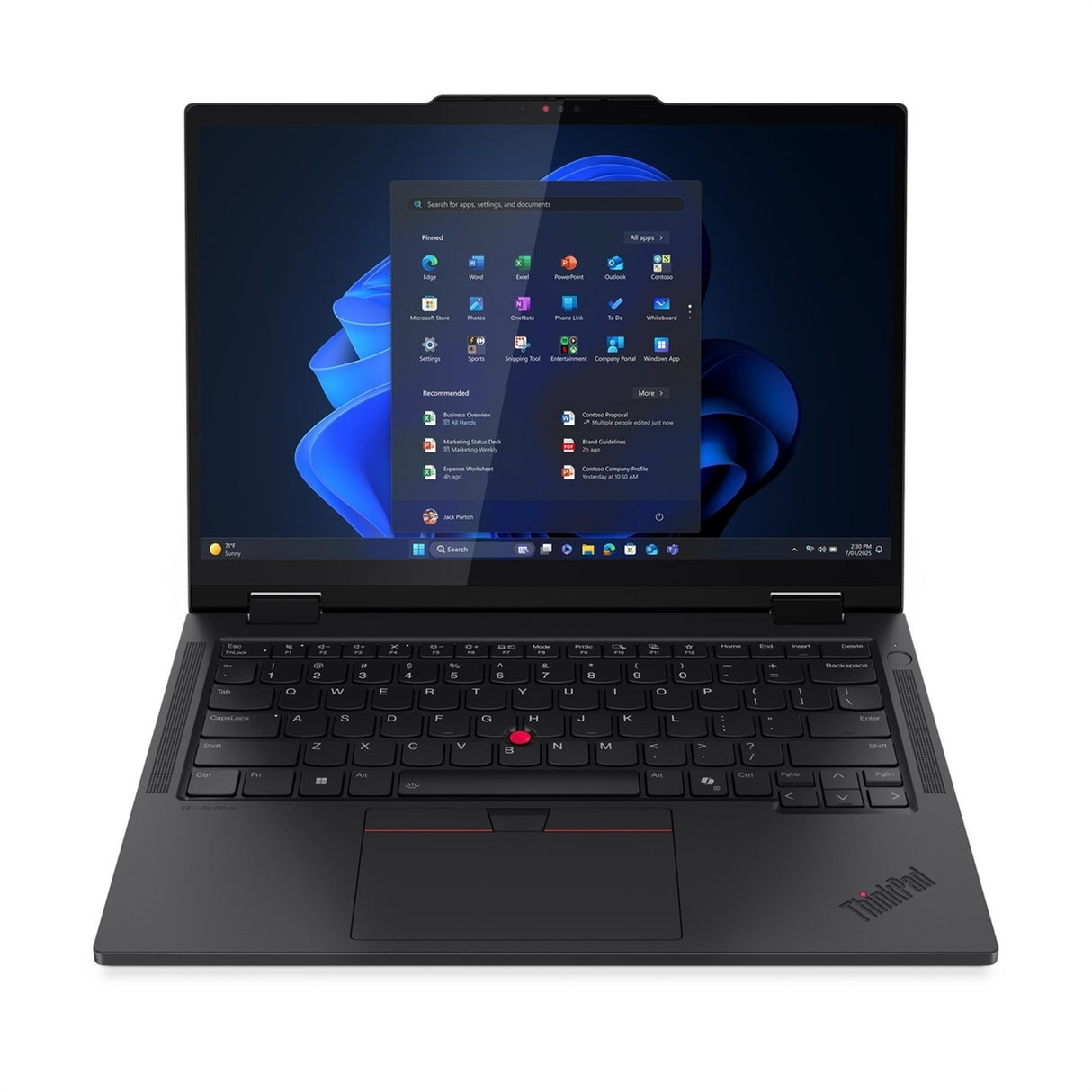 Lenovo ThinkPad T14s Gen 2 14" 16GB 256GB SSD Core™ I7-1185G7 3.0GHz WIN11H, Thunder Black (Refurbished - Fair)