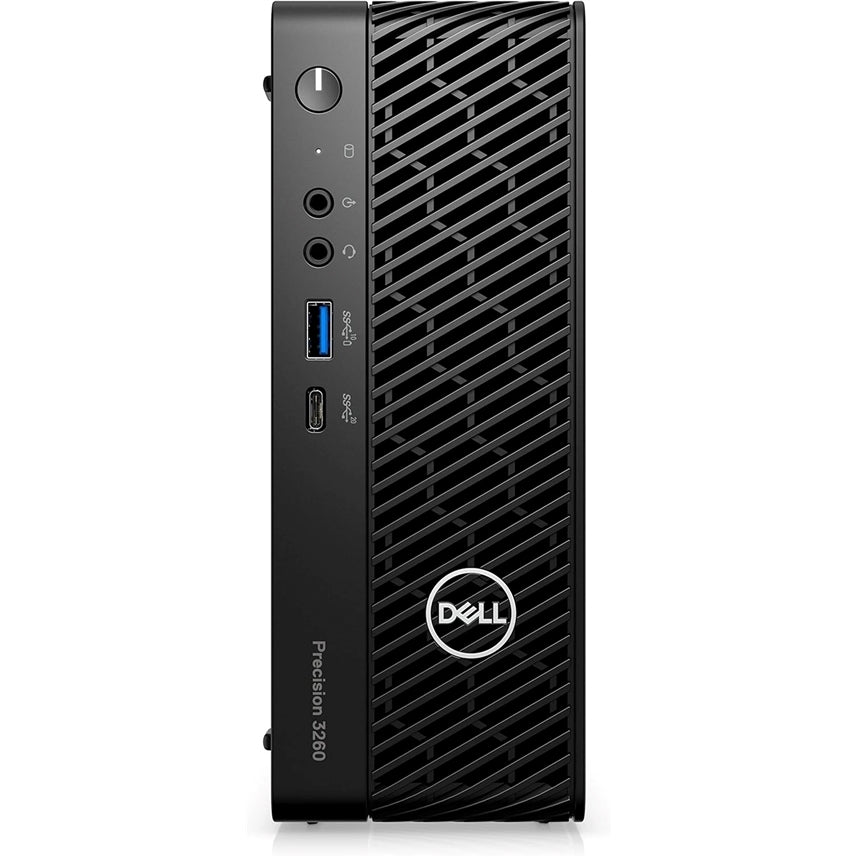 Dell Precision 3260 Compact Desktop (32GB, 1TB SSD, i7-12700 2.10GH) Black (Refurbished - Fair)