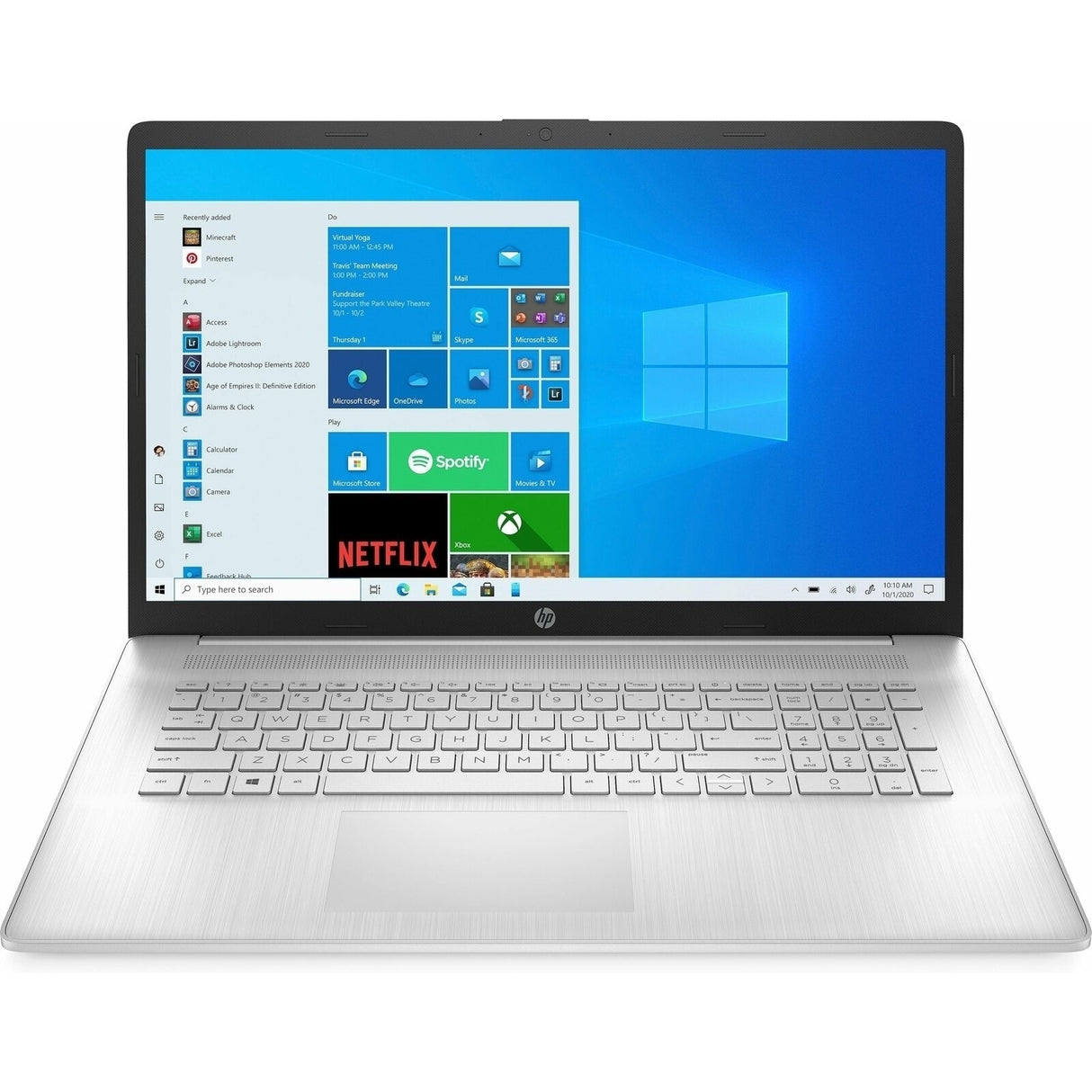 HP 17-CN1053CL 17.3" 12GB 1TB SSD Core™ i5-1155G7 2.5GHz WIN11H, Natural Silver (Refurbished - Very Good)