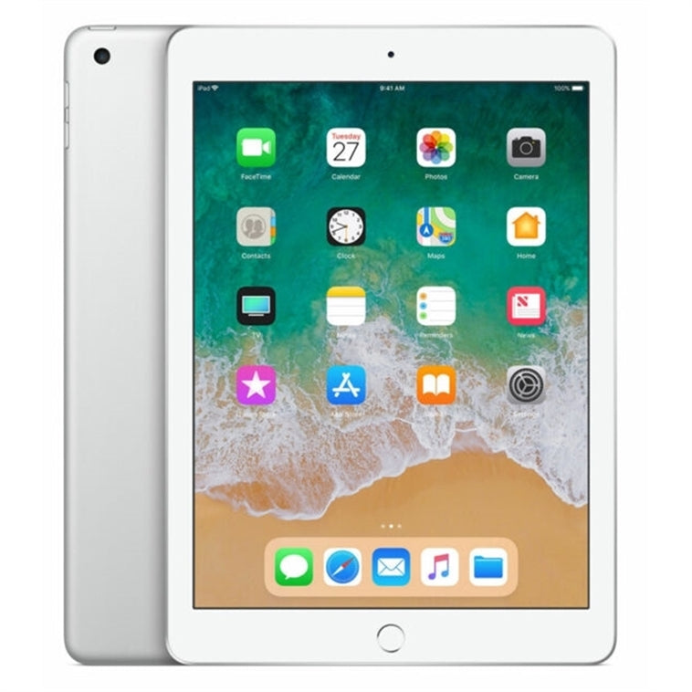 Apple iPad 6th Gen 9.7" - 32GB, 4G LTE Unlocked, Silver (Refurbished - Fair)