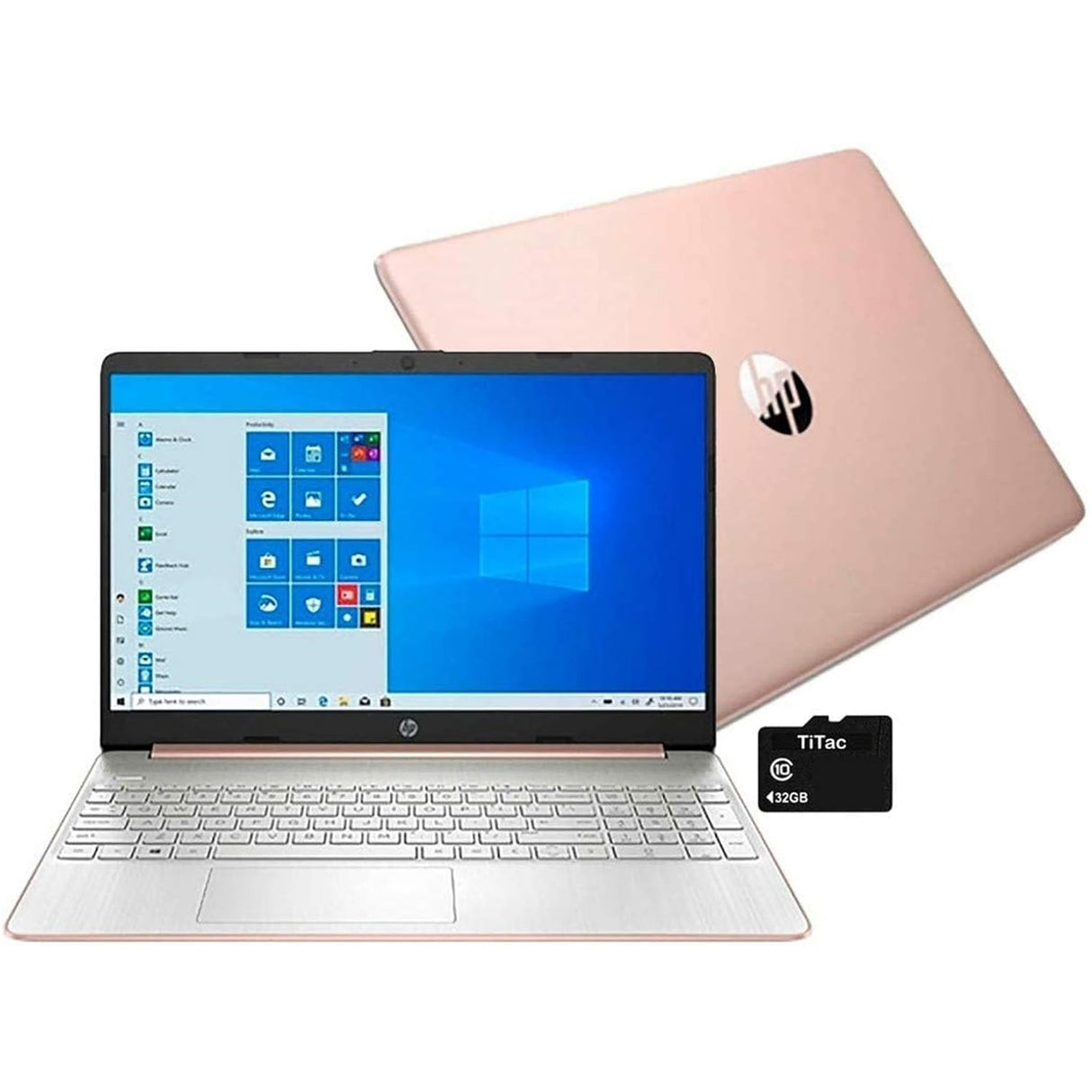 HP 15-DB1009CY 15.6" 16GB 512GB SSD AMD Ryzen™ 5 Pro 3500U 2.1GHz WIN11H, Pink (Refurbished - Fair)