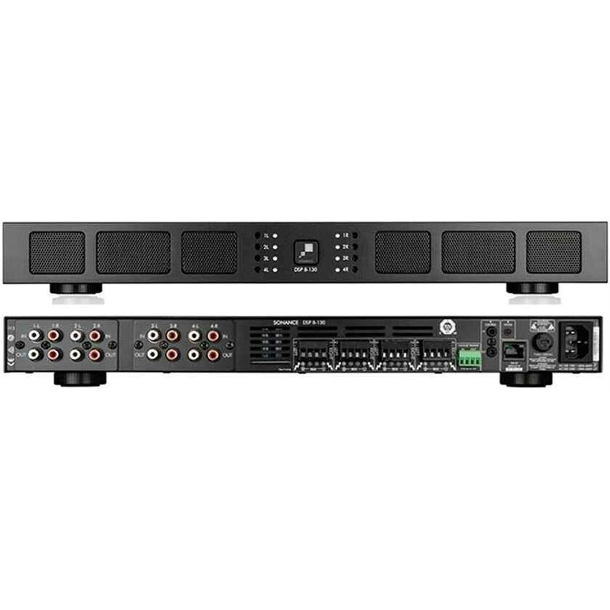 Sonance - DSP 8-130 MKII AMP - 1160W 8.0-Ch. Multi-Channel Amplifier with DSP (Each) - Black (New)