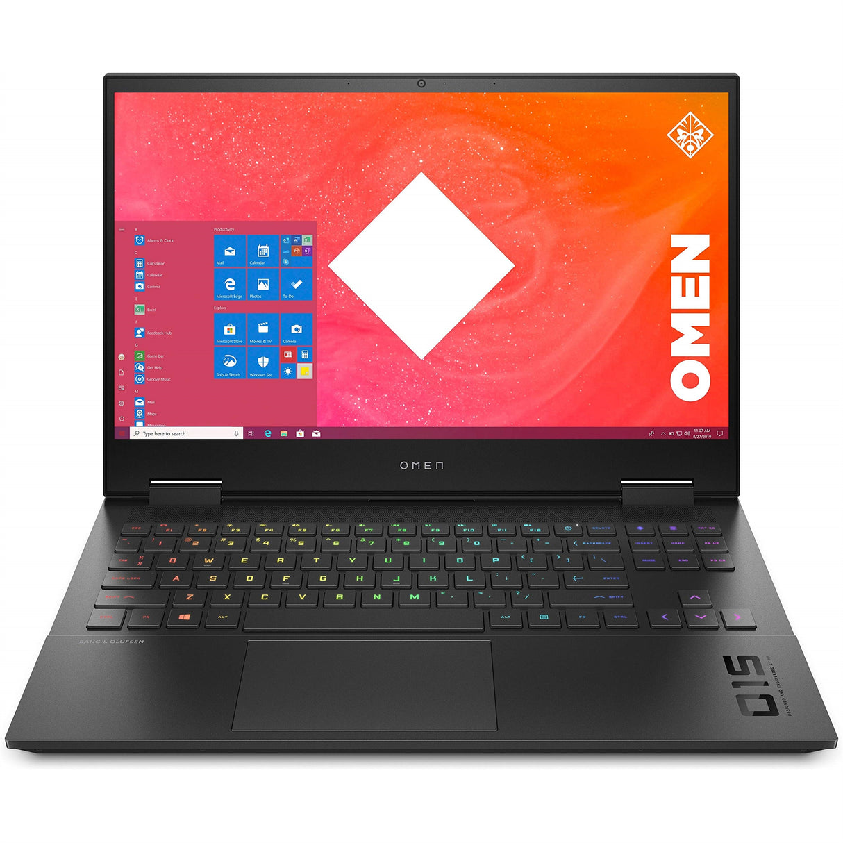 HP Omen 15-EN0000 15.6" 16GB 256GB SSD AMD Ryzen™ 7 4800H 3.0GHz WIN11H, Shadow Black (Refurbished - Fair)
