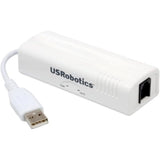 U.S. Robotics USR5637 56K USB Controller Dial-Up External Fax Modem with Voice (New)