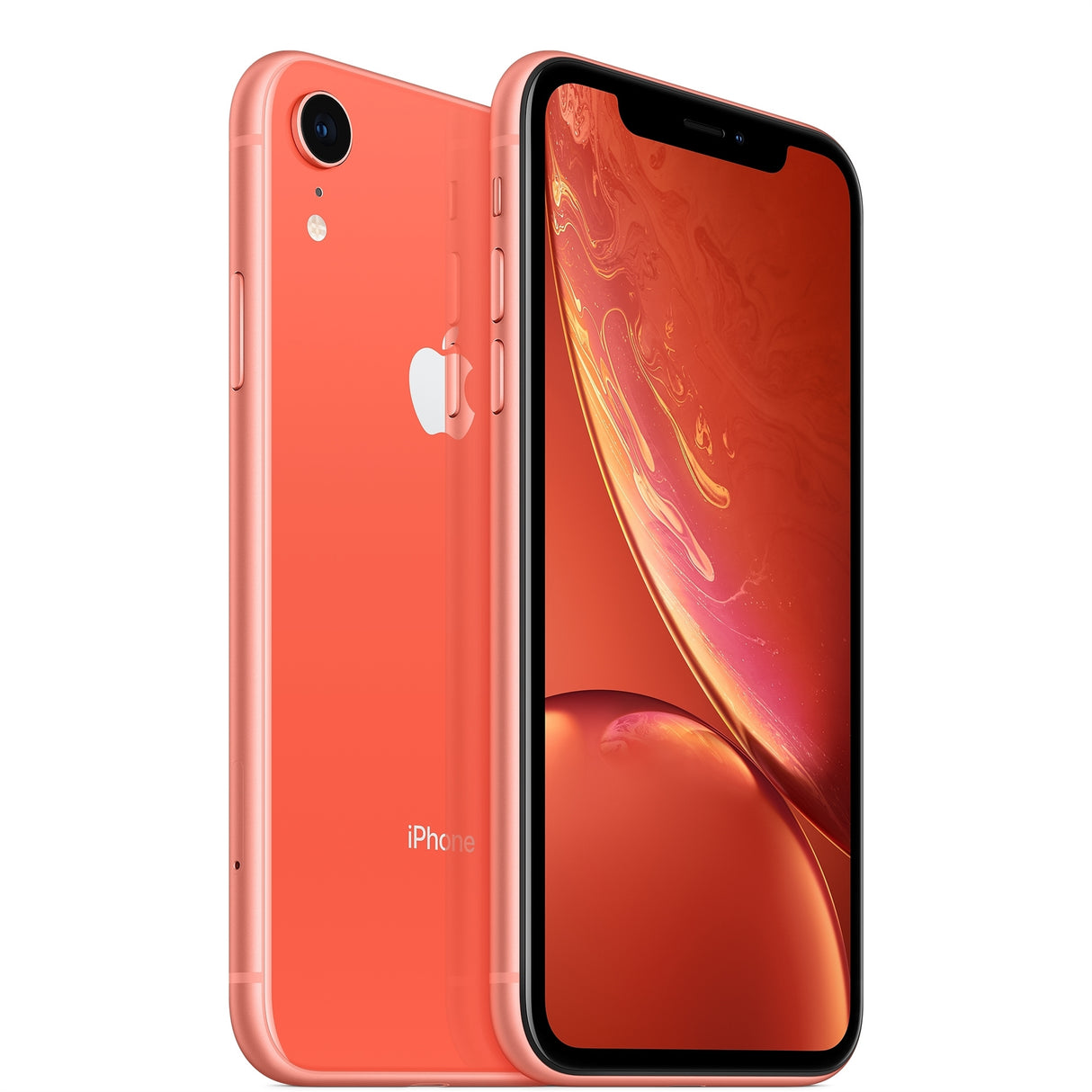 Apple iPhone XR 128GB - 4G LTE Unlocked, Coral (Refurbished - Excellent)