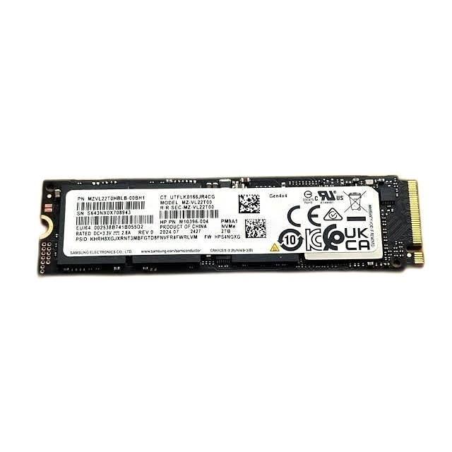 Samsung PM9A1 2TB M.2 NVMe PCIe 4.0 Internal Solid State Drive (MZ-VL22T00) (Refurbished - Excellent)