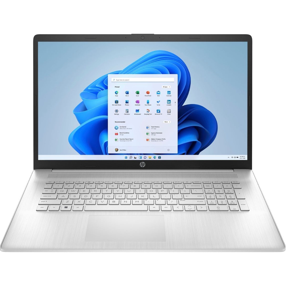 HP 17-CP2033DX 17.3" 8GB 256GB SSD AMD Ryzen™ 3 7320U 2.4GHz WIN11H, Natural Silver (Refurbished - Fair)