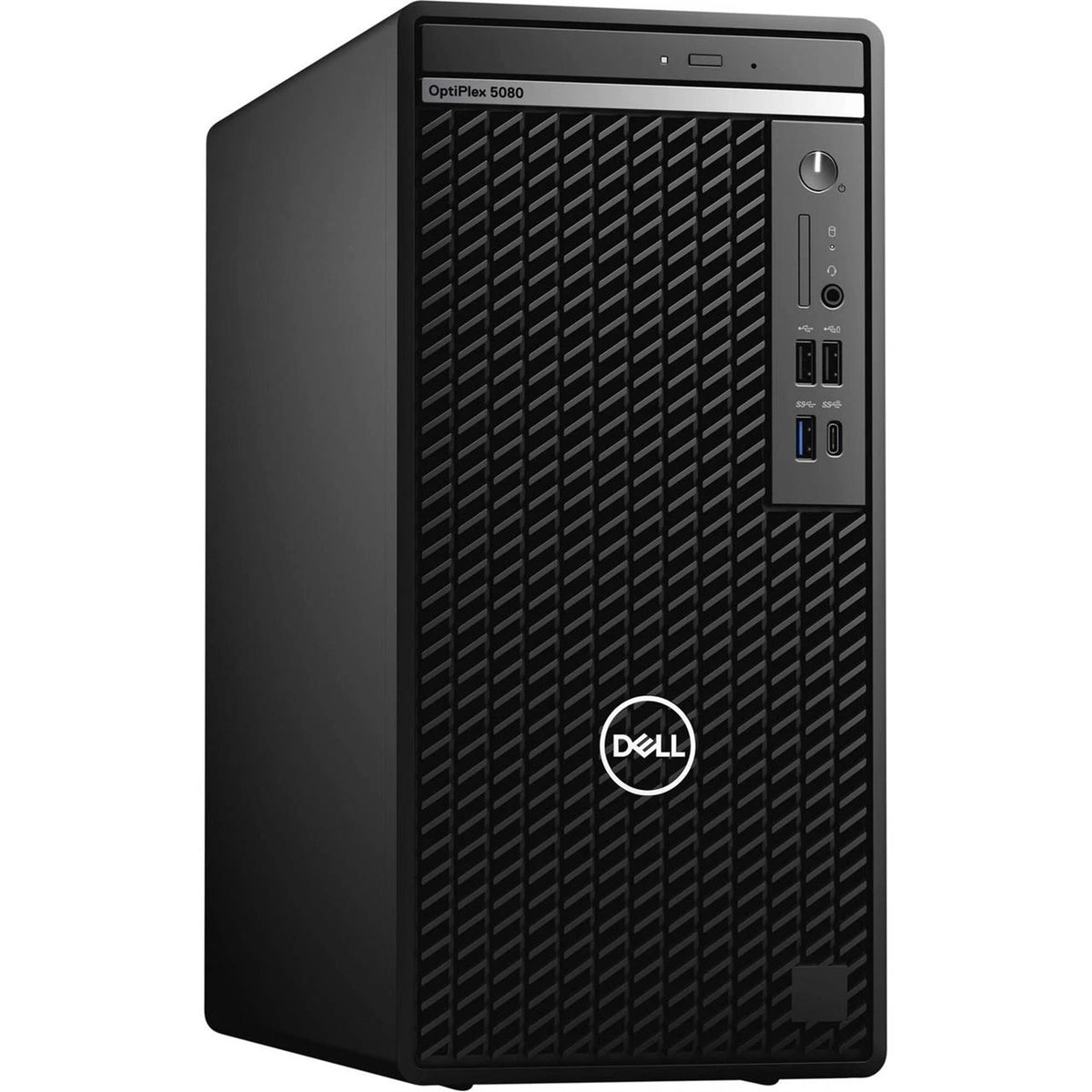 Dell Optiplex 5080 Tower 32GB 256GB SSD Core™ i7-10700 2.9GHz WIN11P, BLACK (Refurbished - Fair)