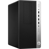 HP ProDesk 600 G5 MicroTower (8GB, 256GB SSD, i5-9500 3GHz) Win11P, Black (Refurbished - Very Good)
