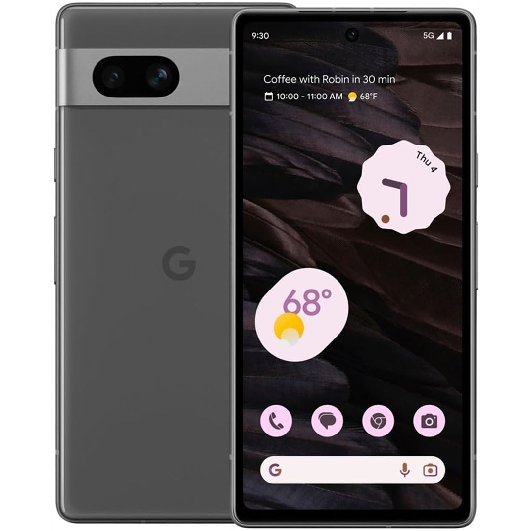 Google Pixel 7a 128GB 6.1" - 5G Unlocked, Charcoal (Refurbished - Excellent)