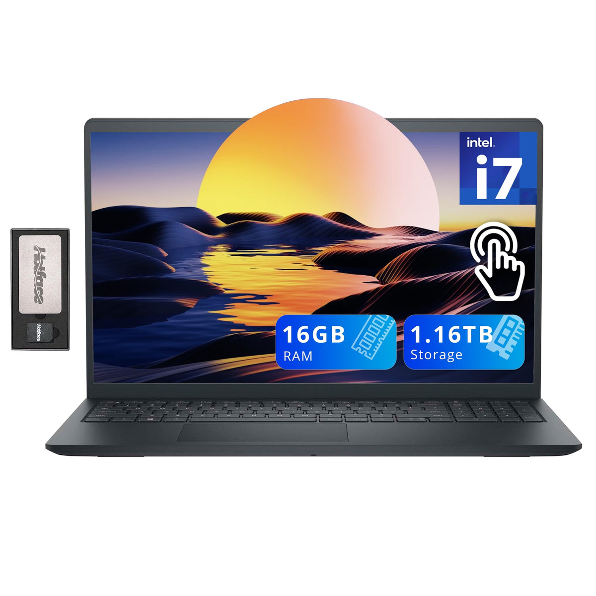 Dell Inspiron 15 3530 15.6" 16GB 512GB SSD Core™ i5-1334U 1GHz WIN11H, Carbon Black (Refurbished - Premium)