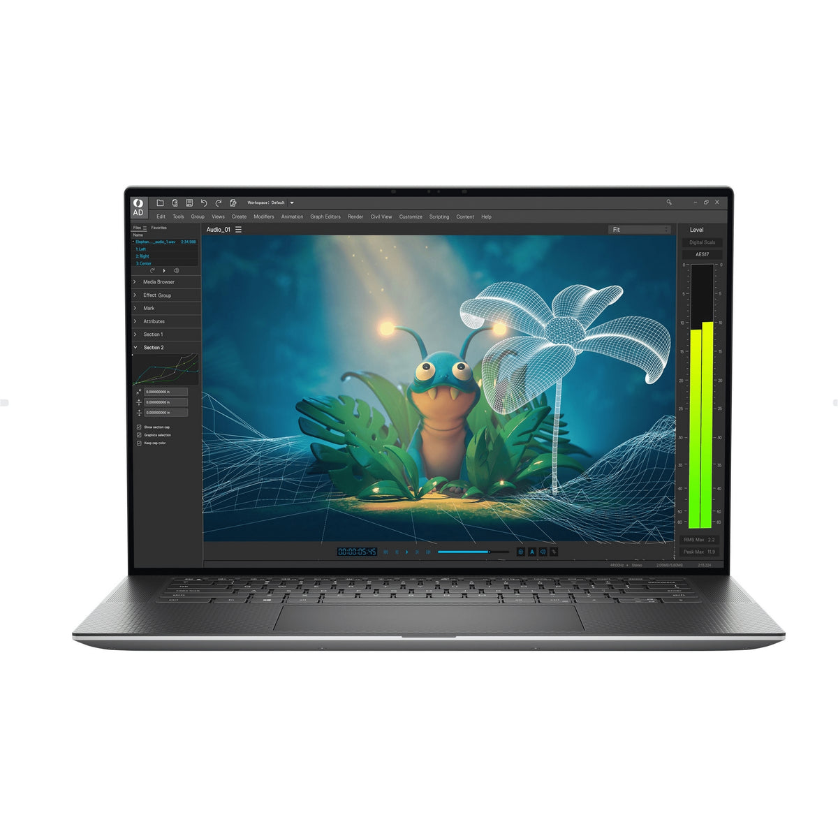 Dell Precision 5770 17" 32GB 512GB SSD Core™ i7-12800H 2.6GHz WIN11P, Titan Gray (Refurbished - Fair)