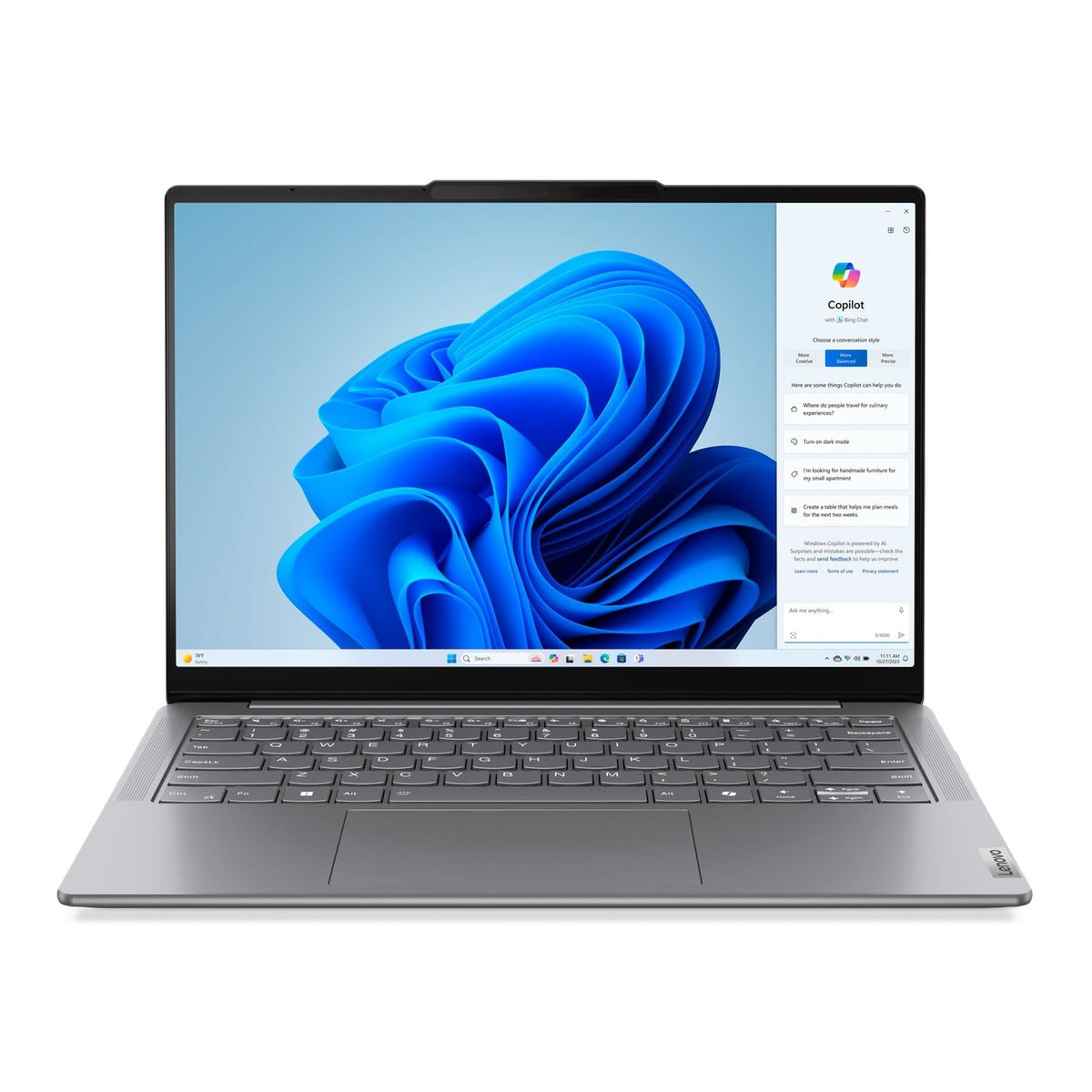 Lenovo Slim 7 16IAH7 16" 32GB 1TB SSD Core™ I7-12700H 2.3GHz WIN11H, Storm Gray (Refurbished - Very Good)