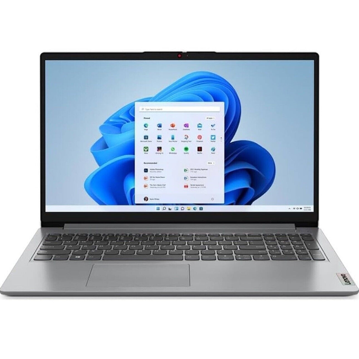 Lenovo IdeaPad 1 15IJL7 15.6" 16GB 128GB eMMC Celeron® N4500 1.10GHz WIN11P, Cloud Gray (Refurbished - Excellent)