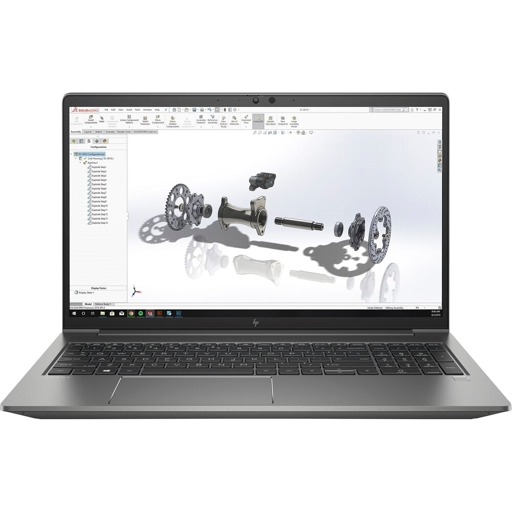 HP Zbook Power G7 15.6" 32GB 512GB SSD Core™ i7-10850H 2.7GHz WIN11P, Graphite Gray (Refurbished - Very Good)