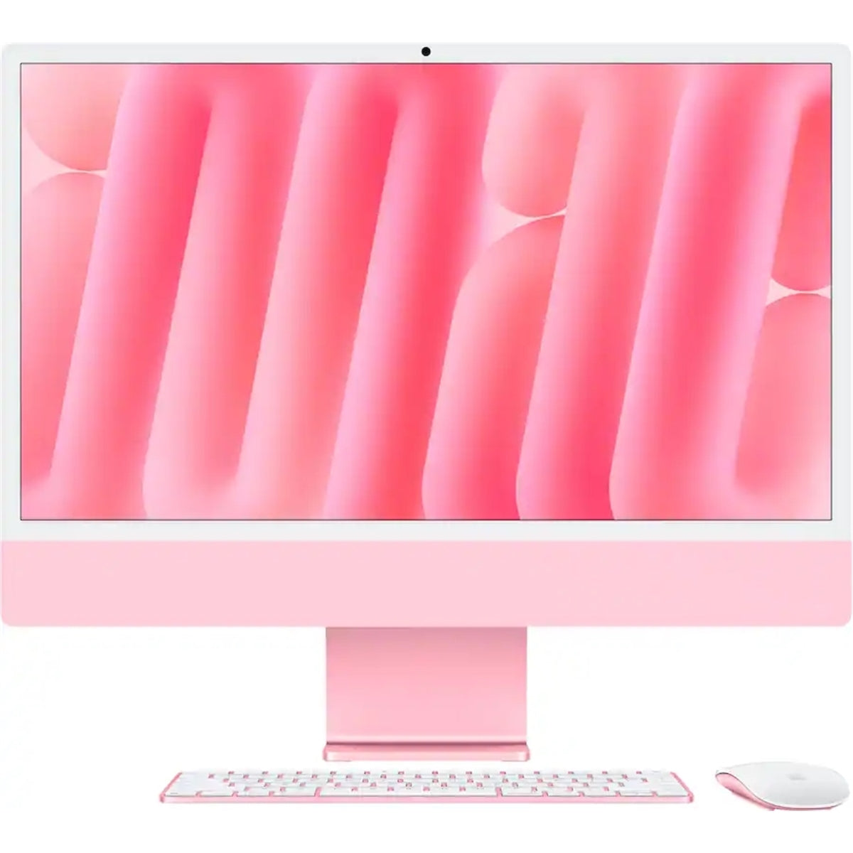 Apple iMac M4, 23.5" (16GB, 256GB SSD, M4 2.89GHz) MacOS, Pink (Refurbished - Excellent)