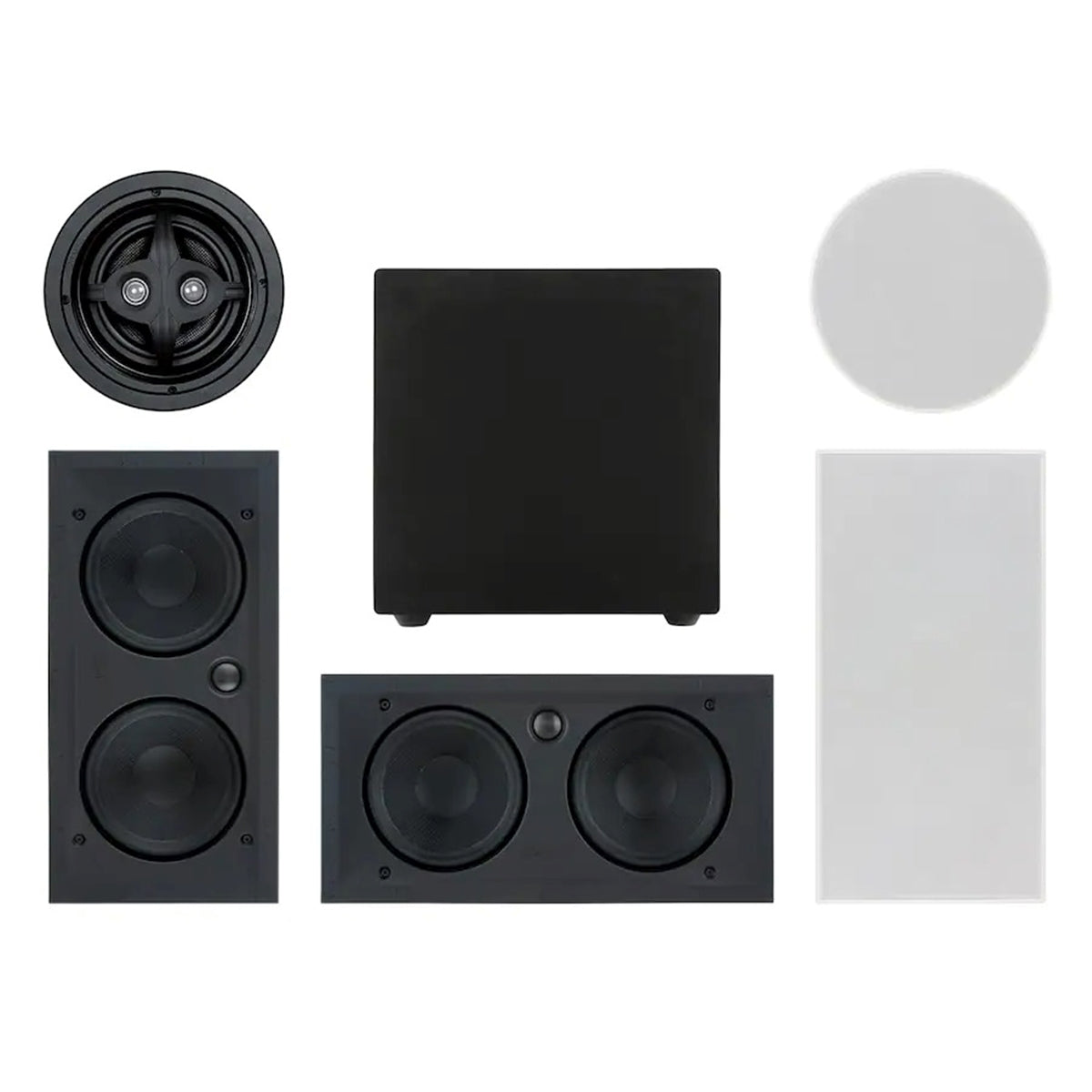 Sonance - MAG5.1 PREMIUM - Mag Series 5.1-Ch. Premium 6-1/2" Surround Sound In Wall Speaker System w (New)