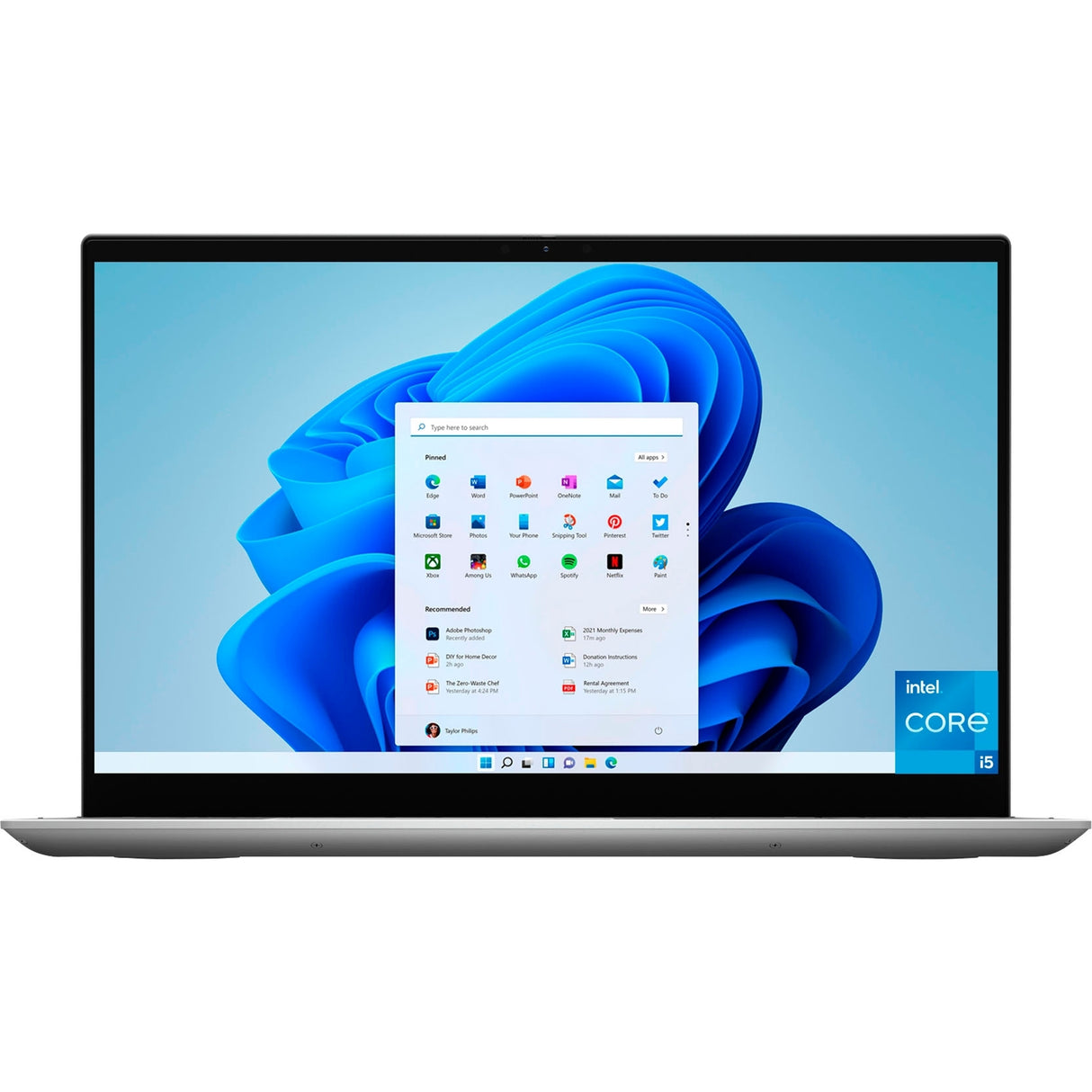 Dell Inspiron 7506 15.6" Touch 8GB 512GB SSD Core™ i5-1135G7 2.4GHz WIN11H, Silver (Refurbished - Very Good)