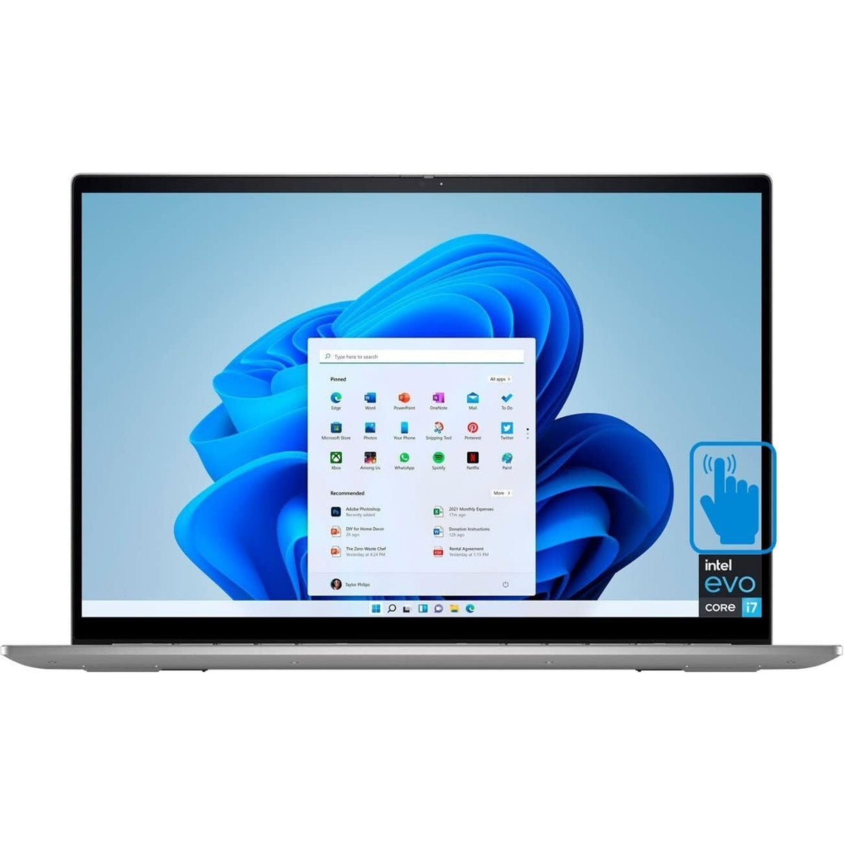 Dell Inspiron 16 7620 16" Touch 8GB 512GB SSD Intel Core™ i5-1235U 3.4GHz WIN11H, Silver (Refurbished - Very Good)