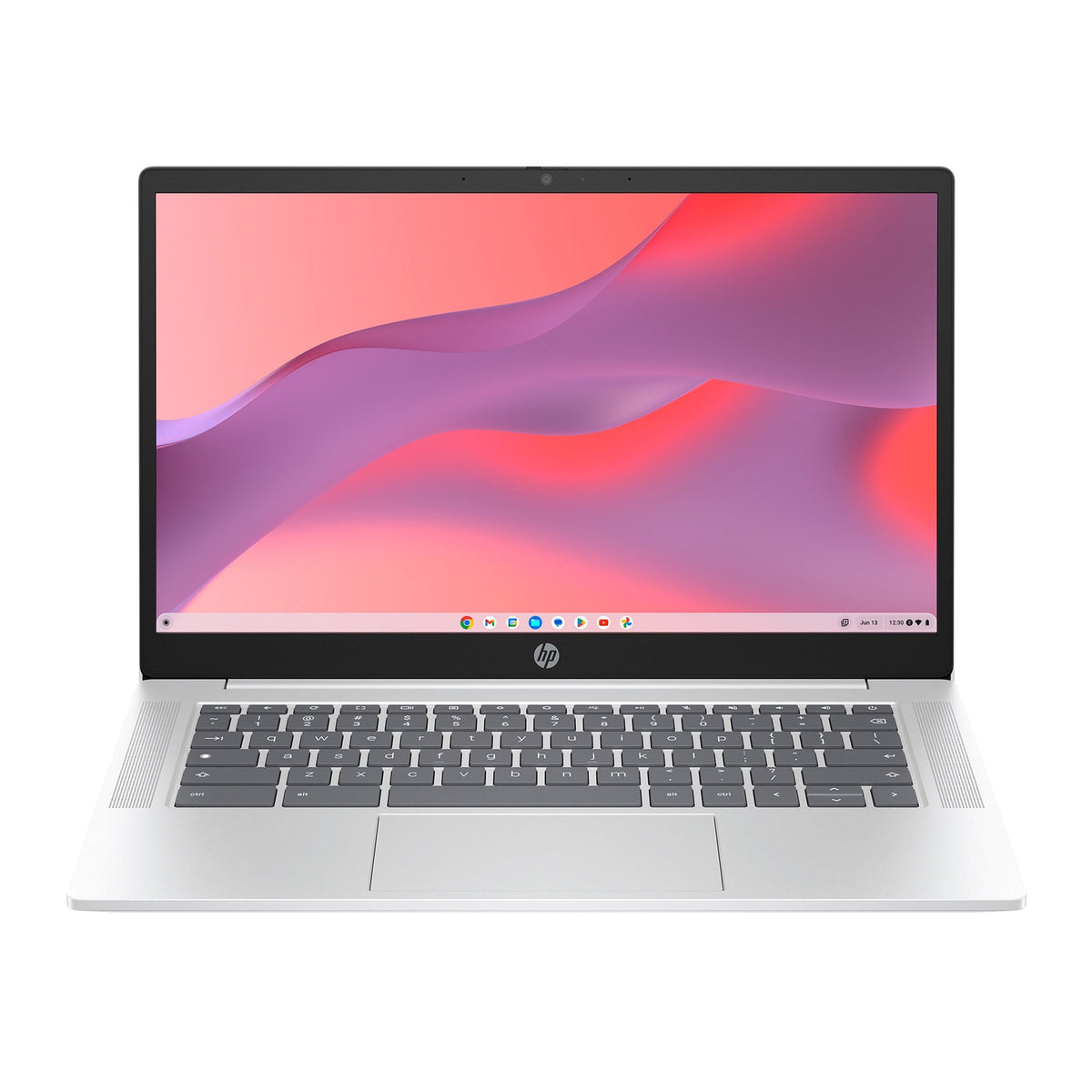 HP Chromebook 14" 8GB 128GB eMMC Core™ i3-1115G4 3.4GHz ChromeOS, Natural Silver (Refurbished - Very Good)