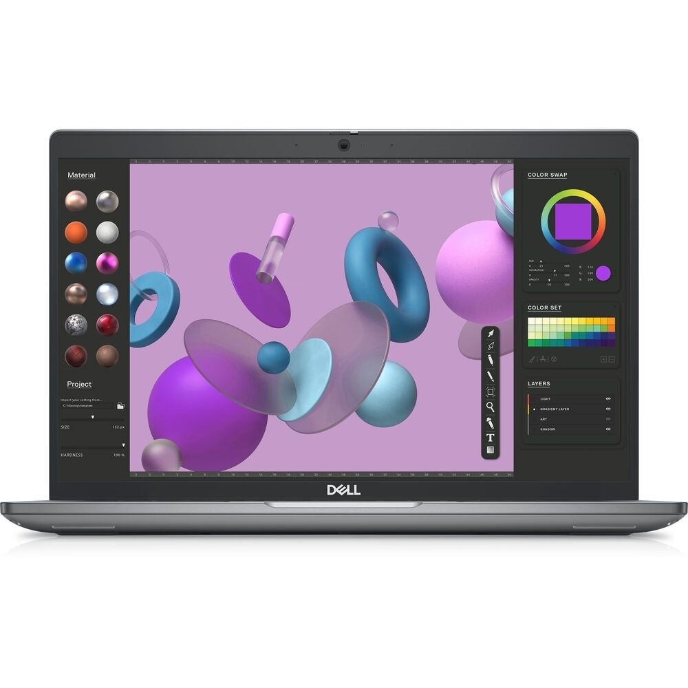 Dell Precision 3480 14" 16GB 256GB SSD Intel Core™ I5-1350P 1.7GHz WIN11P, Silver (Refurbished - Very Good)