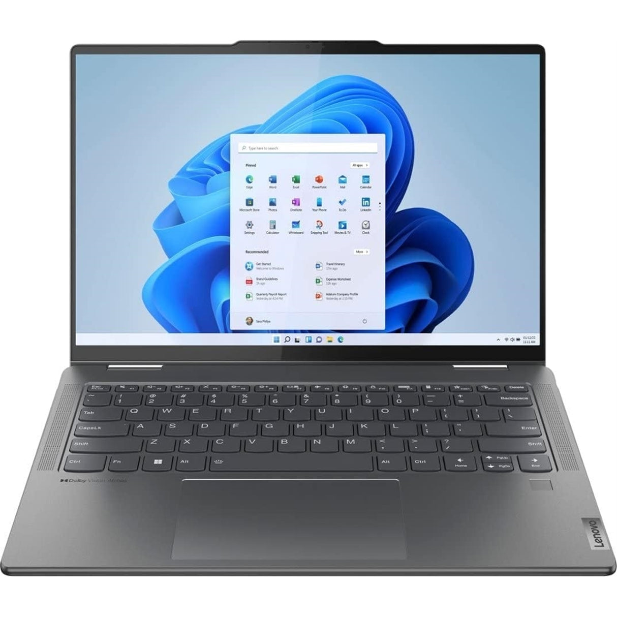 Lenovo Yoga 7 14IML9 14" Touch 16GB 512GB SSD Intel Core Ultra 5 125U 3.8GHz WIN11H, Storm Gray (Refurbished - Fair)