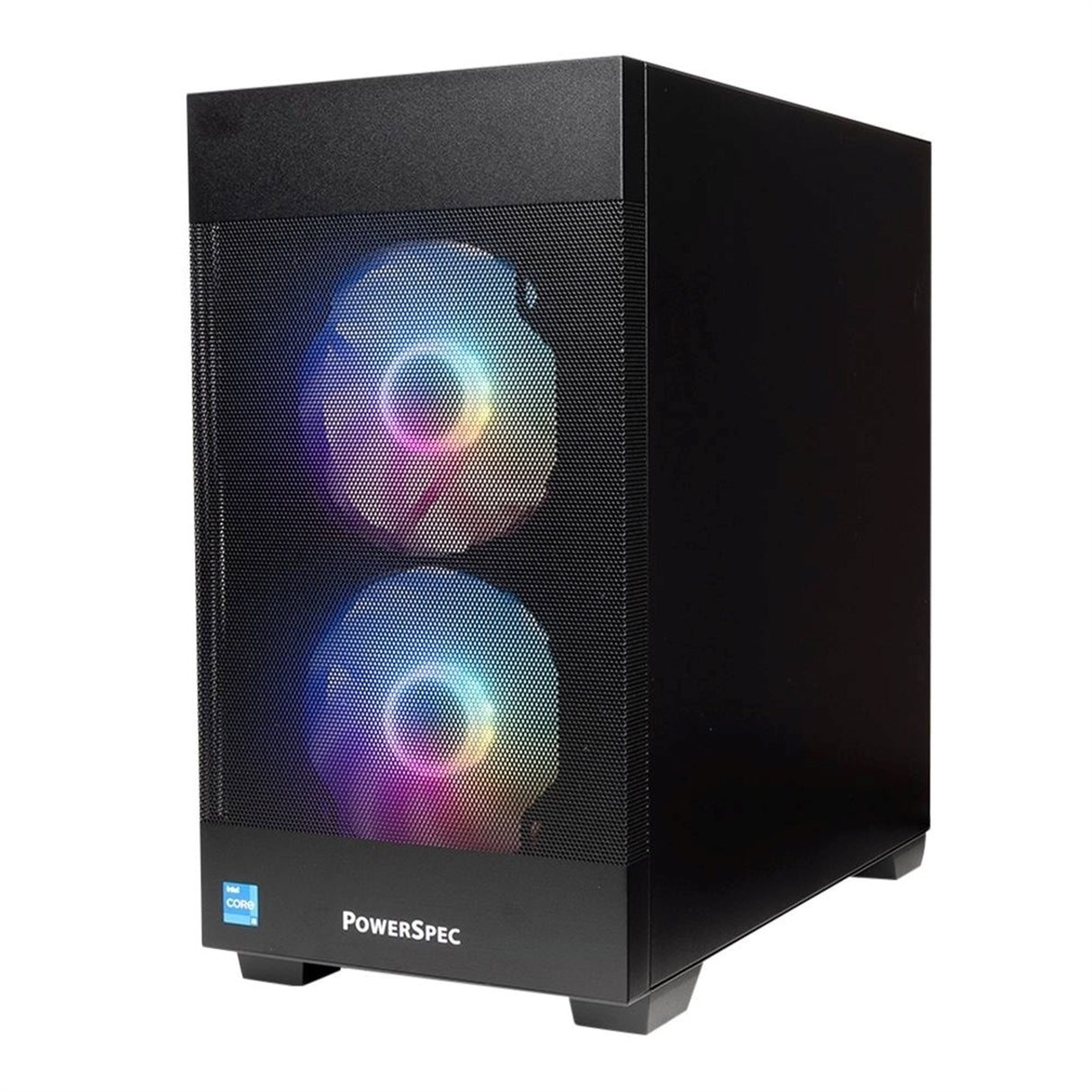 Powerspec G228 Tower (8GB, 512GB SSD, i5-10400, 1660s) Win11H, Black (Refurbished - Very Good)