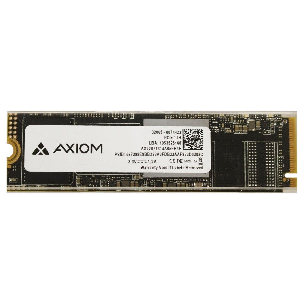 Axiom 1TB M.2 2280 NVMe PCIe SSD 32065-0074423 Solid State Drive (Refurbished - Excellent)