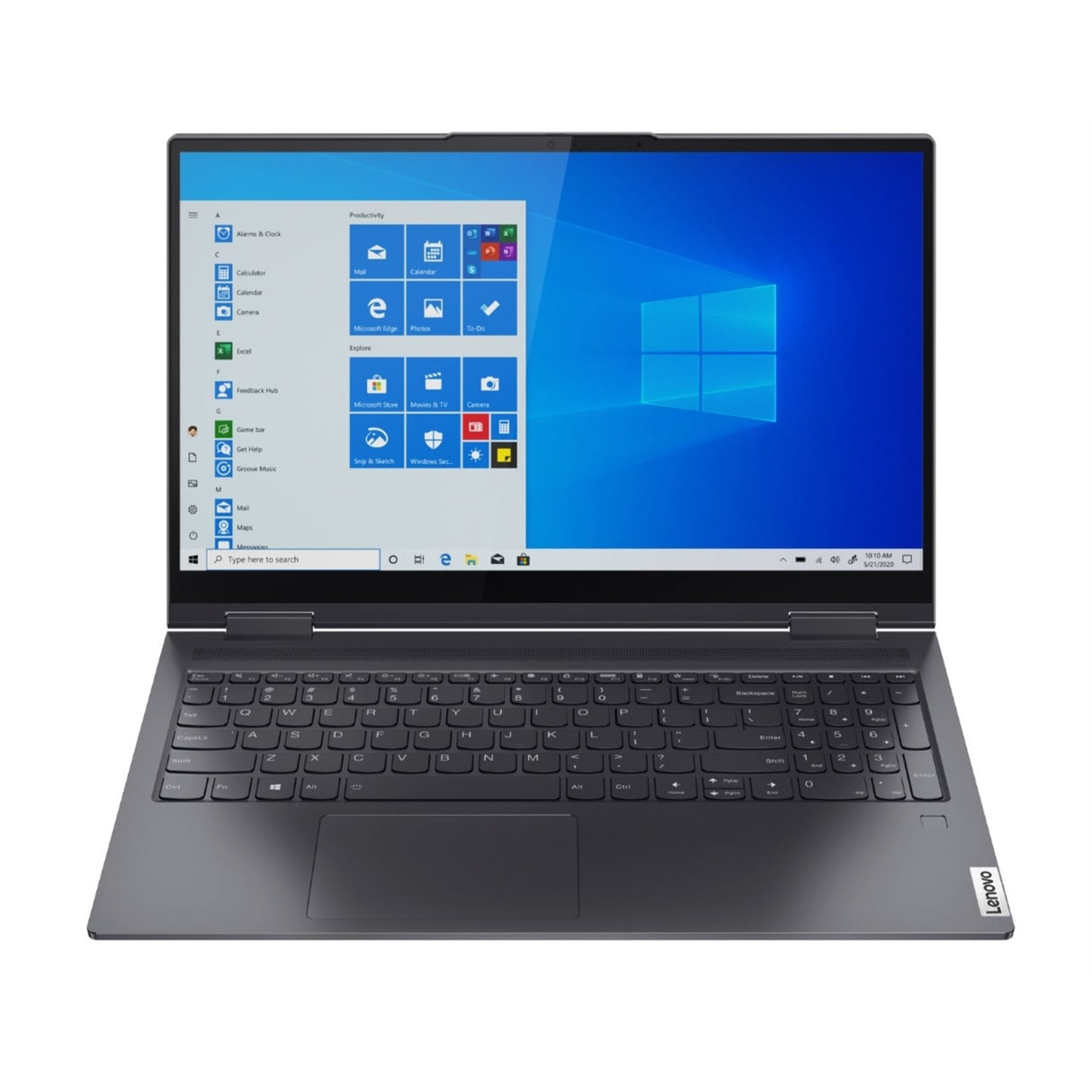 Lenovo Ideapad Yoga 7-15ITL5 15.6" 8GB 256GB SSD Core™ i5-1135G7 2.4GHz WIN11H, Silver/Gray (Refurbished - Very Good)