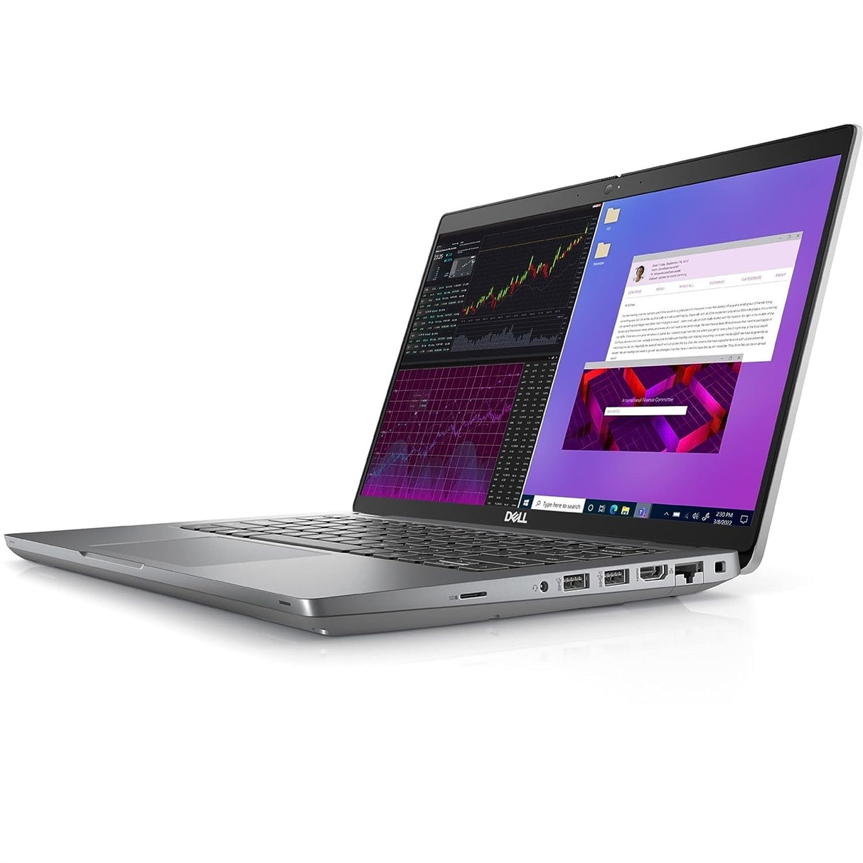 Dell Precision 15.6" (16GB, 256GB SSD, i5-1250P 2.5GHz) Win11P, Grey (Refurbished - Fair)