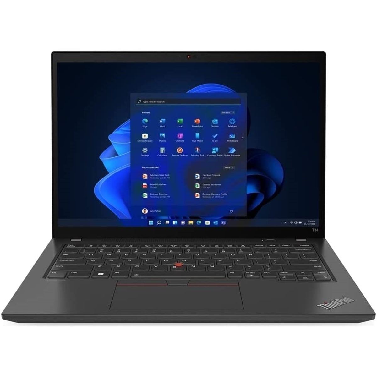 Lenovo ThinkPad T14s Gen 3 14" 16GB 512GB SSD AMD Ryzen™ 5 PRO 6650U 2.9GHz WIN11P, Black (Refurbished - Excellent)
