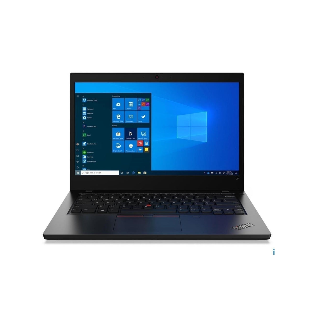 Lenovo ThinkPad L14 Gen 2 14" 16GB 256GB SSD Core™ i5-1135G7 2.4GHz WIN11H, BLACK (Refurbished - Fair)