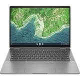 HP x360 14c-cd0013dx 14" Touch 8GB 128GB SSD Core™ i3-1215U 3.30GHz Chrome OS, Mineral Silver (Refurbished - Very Good)